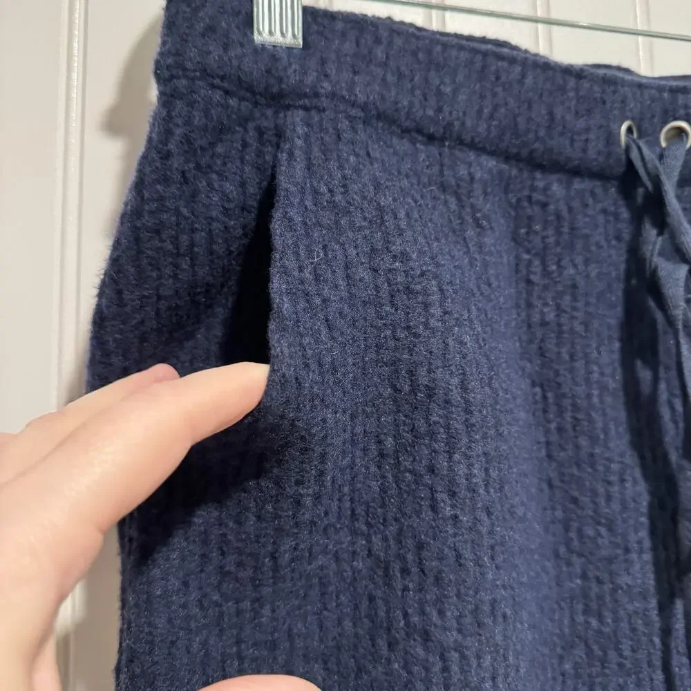 Toad Co Navy Blue Wiggins Sweater Skirt Wool Blend Size Small - Picture 4 of 7